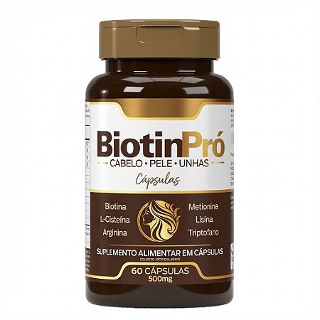 BIOTIN PRÓ (Cabelos - pele - unhas)