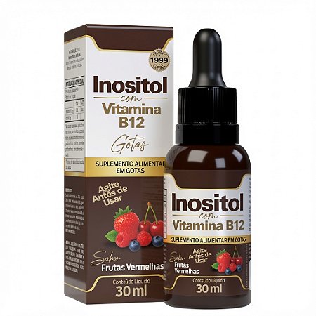 Vitamina B12 (Com inositol) - Gotas