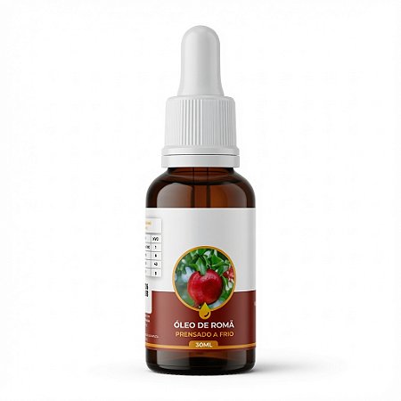 Óleo de Romã Prensado a Frio – 30 ml