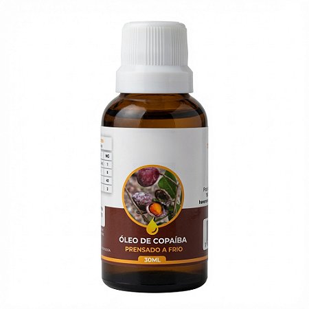 Óleo de Copaíba Prensado a Frio – 30 ml