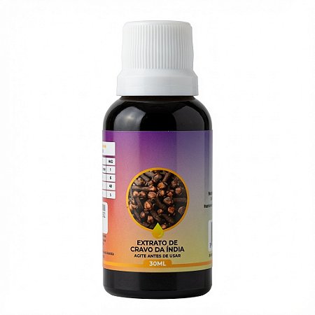Chá Concentrado de Cravo-da-Índia – 30 ml