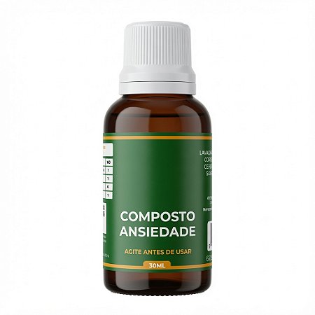 Composto Ansiedade – Chá Concentrado – 30 ml