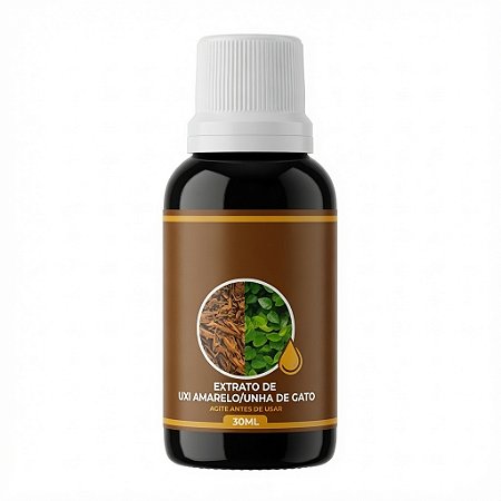 Chá Concentrado de Unha-de-Gato e Uxi-Amarelo – 30 ml