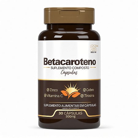 Betacaroteno Super (Com zinco, cobre, tirosina e vitamina C)