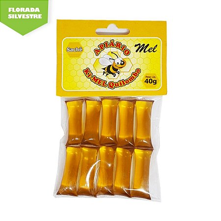 Mel Puro Silvestre - Sachê 40g com 10un.