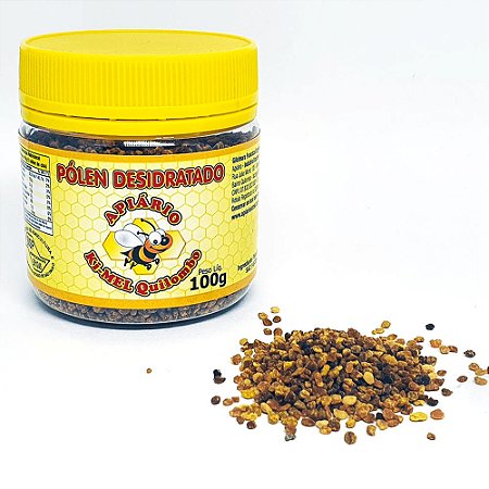 Pólen Desidratado Pote de 100g