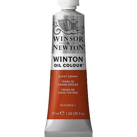 Tinta Óleo Winsor & Newton Winton 37ml 074 Burnt Sienna