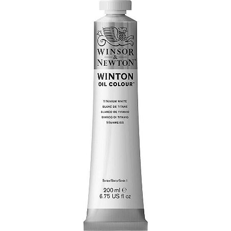 Tinta Óleo Winsor & Newton Winton 200ml Titanium White cor 1437644