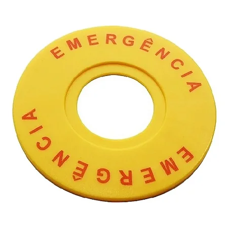 Placa Emergência Plástica 22mm P20-IDEM-CA Metaltex