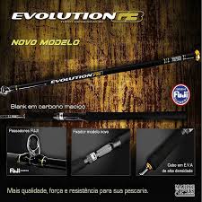 VARA  EVOLUTION 15-30lbs 7`0 (2,13m) MARINE P/CARRETILHA ( 1 parte )