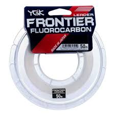 LINHA FLUORCARBONO YGK SHOCK LEADER FRONTIER 50 METROS