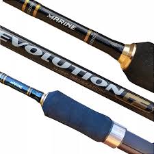 VARA EVOLUTION G3 6'5" (1,95m) 15-30lbs MARINE P/ MOLINETE ( 1 parte )