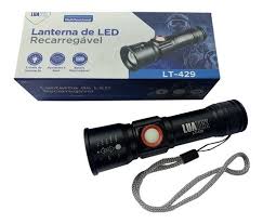 LANTERNA DE LED RECARREGAVEL - LUATEK