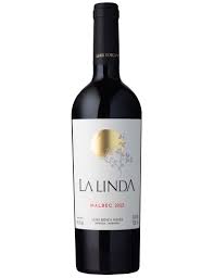 Vinho Argentino Tinto Seco La Linda Malbec Mendoza Garrafa 750ml