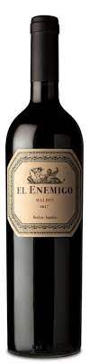 Vinho Argentino Tinto Seco El Enemigo Malbec Mendoza Garrafa 750ml