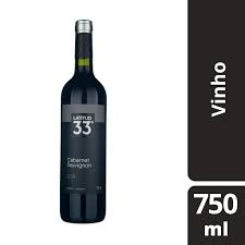 Vinho Argentino Tinto Seco Latitud 33 Cabernet Sauvignon 750ml