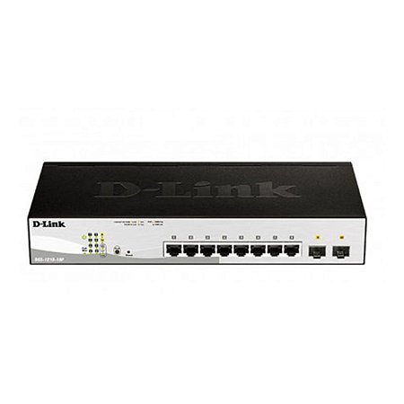 Switch D-Link DGS-1210-10P 10 Portas 10/100/1000