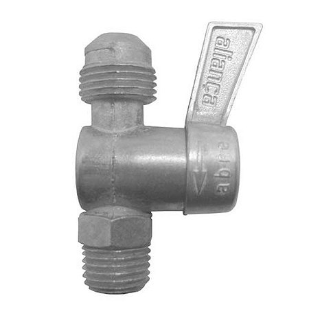 REGISTRO 1/4 NPT X 3/8 SAE ALIANCA