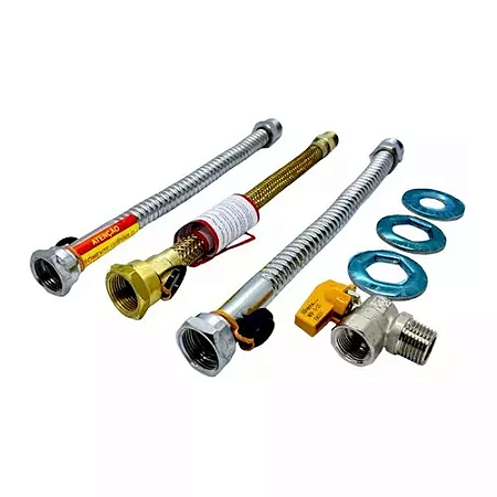 KIT LIGAÇÃO AQUECEDOR RINNAI E21 - E27 - E33