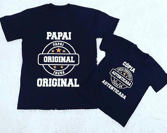 Camiseta Original e Cópia - ADULTO