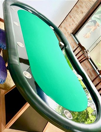 Mesa de Poker Profissional 10 lugares Com Dealer