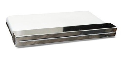 CASCATA EM FIBRA 1,00MT ACABAMENTO INOX
