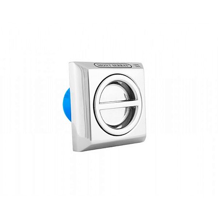 ASPIRACAO QUADRA 50MM CRISTAL INOX