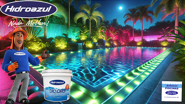 CLORO DICLORO ORGANICO 10KG - HIDROAZUL PARA PISCINAS