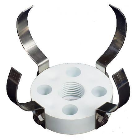 ADAPTADOR GARRA 7 A 12CM ENCAIXE PARA REFLETOR LED PISCINA ROSCA 50MM - BRUSTEC
