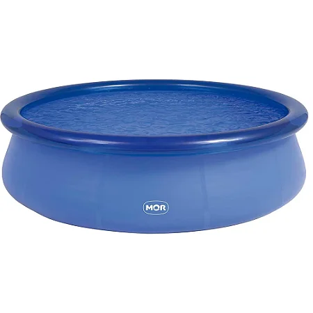 PISCINA INFLÁVEL REDONDA EM VINIL 4.600 LITROS MOR - COR AZUL