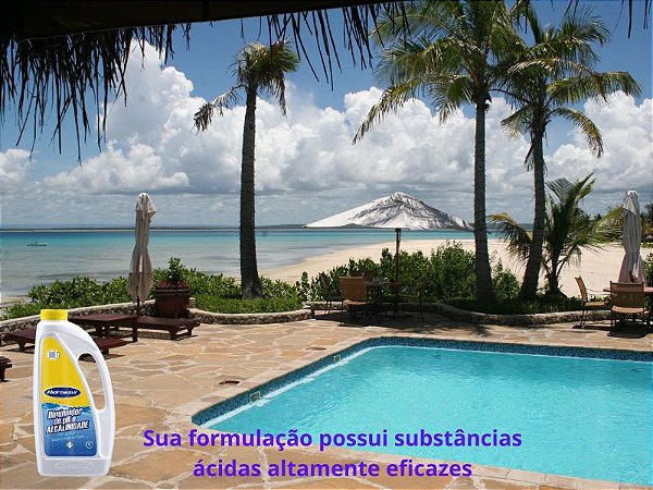 DIMINUIDOR DE Ph E ALCALINIDADE 1LT - HIDROAZUL PARA PISCINAS