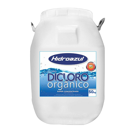 Cloro Dicloro Orgânico 50kg Hidroazul – Alta Performance na Limpeza da Sua Piscina