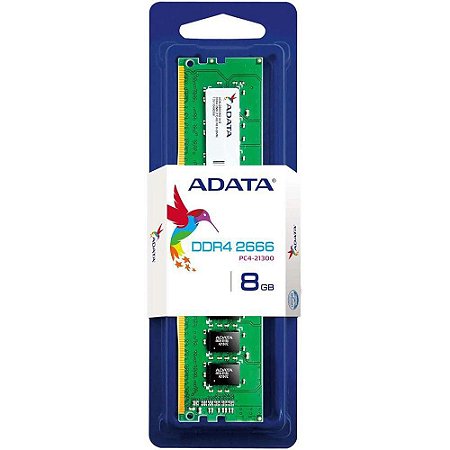 MEMÓRIA DESKTOP ADATA 8GB DDR4