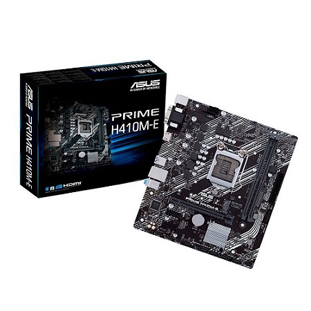 PLACA MÃE ASUS PRIME H410M-E INTEL LGA1200 DDR4