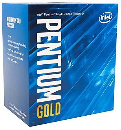 PROCESSADOR DESKTOP INTEL PENTIUM GOLD G6400 LGA1200 BOX