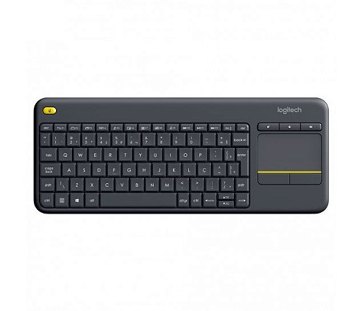 TECLADO SEM FIO COM MOUSE TOUCH K400 PLUS LOGITECH