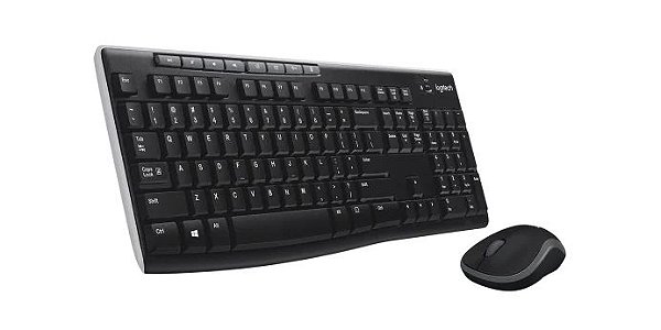 KIT TECLADO E MOUSE SEM FIO MK270 LOGITECH