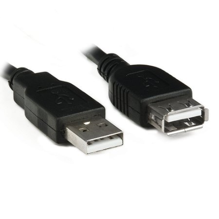 CABO EXTENSOR P/ USB 2.0 AM X AF 1.8M PC-USB1802