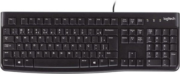 TECLADO LOGITECH K120 USB PRETO