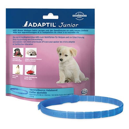 Coleira Calmante para Cães Filhotes - Adaptil Junior (clássico)