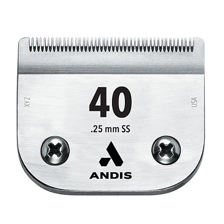 Lâmina de Tosa Andis Ultraedge Nº 40 0,25mm