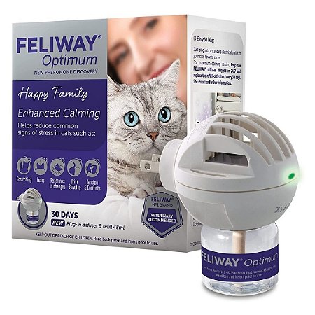 Feliway Classic Optimun Difusor Elétrico 110v + Refil 48 ML