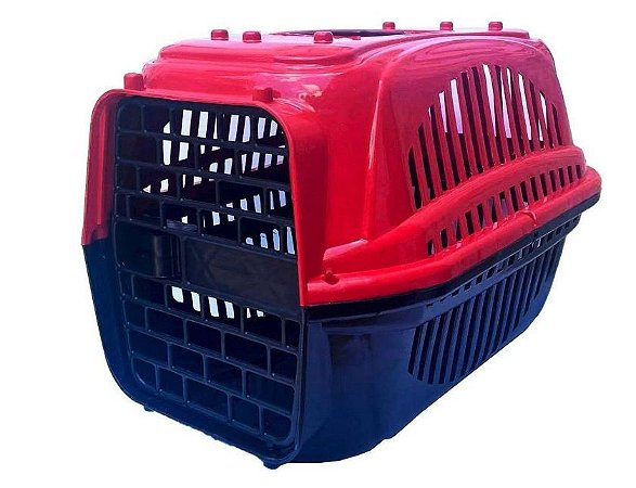 Caixa de Transporte para Cães e Gatos - Brinqpet