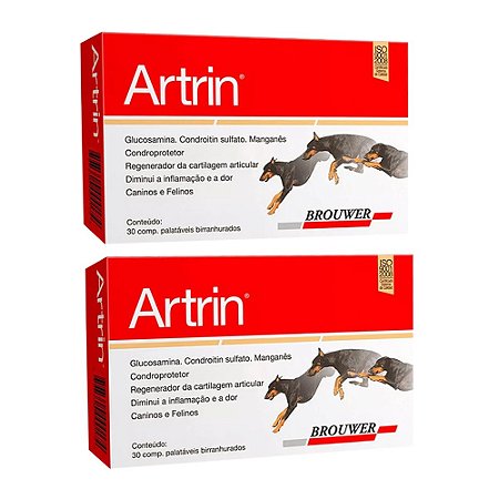 Kit 2 Anti-inflamatórios Artrin Condroprotetor - 60 comprimidos