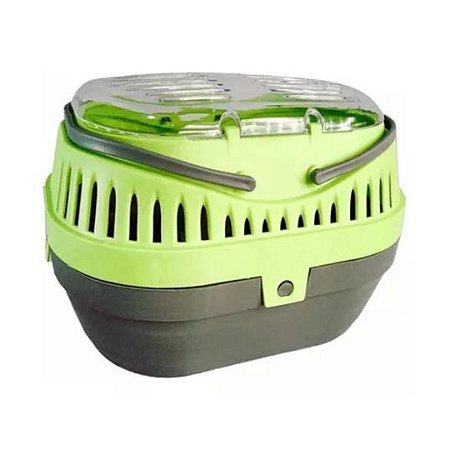 Caixa De Transporte Para Hamster G L:23cm A:30cm C:21cm Verde - Petbox