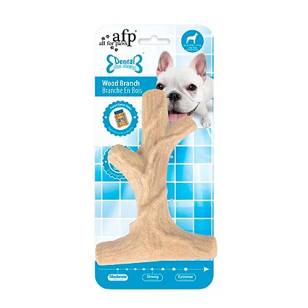Brinquedo Osso Mordedor Cães Sabor Amendoim