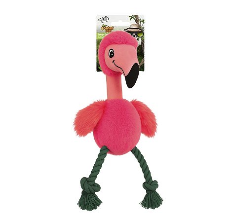 Brinquedo Pet Pelúcia Corda AFP - FLAMINGO