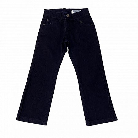 Calça Essencial Slim Jeans Escuro - OGochi