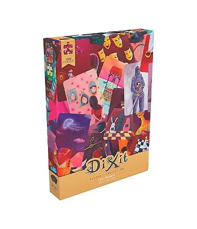 Dixit Puzzle: Red MishMash (1000 peças)