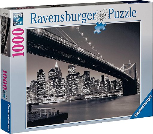Brooklyn Bridge, Manhattan - Quebra Cabeça 1000 peças